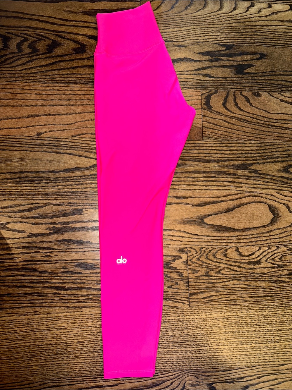 ALO Yoga Women’s S Neon Pink 7/8 High-Waist Leggings NWOT